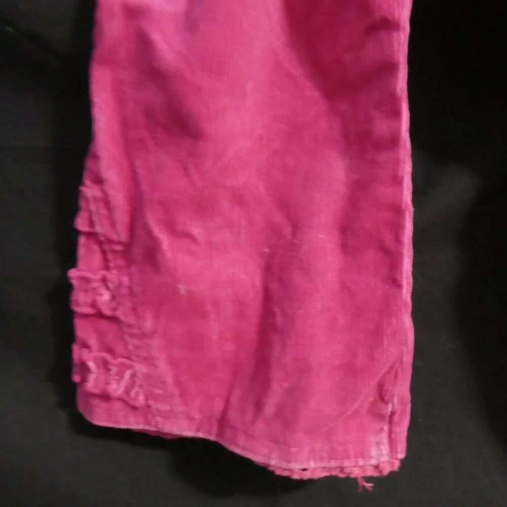 THE CHILDREN'S PLACE - Stretch | 24 months | Pink Corduroy Pants W/ Ruffles - Picture 12 of 16
